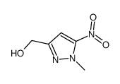 (1-methyl-5-nitro-1H-pyrazol-3-yl)methanol Structure