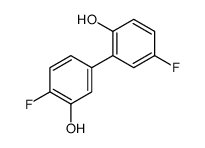 2-fluoro-5-(5-fluoro-2-hydroxyphenyl)phenol Structure