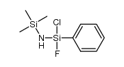 phenyl(trimethylsilylamino)fluorochlorosilane Structure