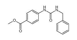 methyl 4-(3-benzylureido)benzoate Structure