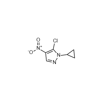 5-Chloro-1-cyclopropyl-4-nitro-1H-pyrazole picture