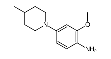 2-methoxy-4-(4-methylpiperidin-1-yl)aniline picture