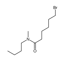 6-bromo-N-butyl-N-methylhexanamide结构式