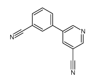 5-(3-cyanophenyl)pyridine-3-carbonitrile结构式