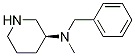 Benzyl-Methyl-(S)-piperidin-3-yl-aMine Structure