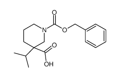 1-Cbz-3-isopropylpiperidine-3-carboxylic Acid picture