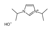 1,3-Bis(1-Methylethyl)-1H-imidazolium Hydroxide结构式