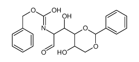 4,6-O-亚苄基苯酞-N-cbz-氨基葡萄糖结构式