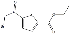 5-(2-BroMo-acetyl)-thiophene-2-carboxylic acidethyl ester structure