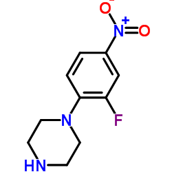 1-(2-氟-4-硝基苯基)哌嗪图片