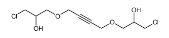 1,1'-[but-2-yne-1,4-diylbis(oxy)]bis[3-chloropropan-2-ol] Structure