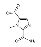 1-methyl-5-nitroimidazole-2-carboxamide Structure