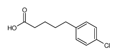 5-(4-氯苯基)戊酸结构式