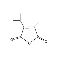 2-甲基-3-丙基顺丁烯二酸酐结构式