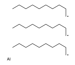 tridecylaluminium structure