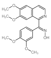 1-[(3,4-dimethoxyphenyl)-nitroso-methylidene]-6,7-dimethoxy-2H-isoquinoline Structure