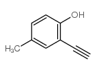 2-ETHYNYL-4-METHYL-PHENOL structure