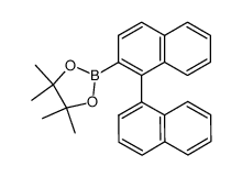 1,1'-binaphthyl-2-boronic acid pinacol ester Structure