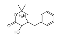 tert-butyl (2S,3R)-3-amino-2-hydroxy-4-phenylbutanoate结构式