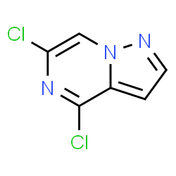 4,6-Dichloropyrazolo[1,5-a]pyrazine Structure