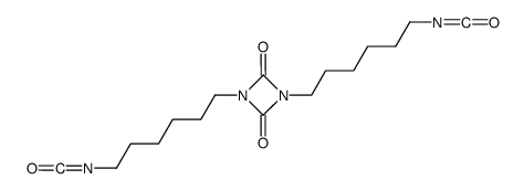 2,4-dioxo-1,3-diazetidine-1,3-bis(hexamethylene) diisocyanate结构式