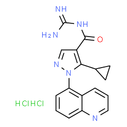 Zoniporide dihydrochloride Structure