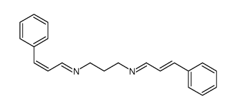 N,N'-bis(3-phenylallylidene)propane-1,3-diamine结构式