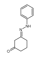 (Z)-3-(2-Phenylhydrazono)cyclohexanone structure