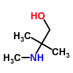 2-Methyl-2-(methylamino)-1-propanol Structure