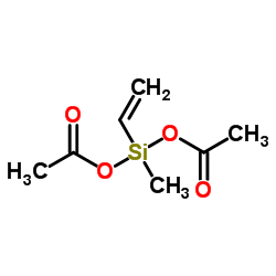 乙烯基甲基二乙酰氧基硅烷结构式