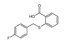 2-[(4-fluorobenzyl)thio]benzoic acid图片