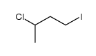 3-chloro-1-iodobutane结构式