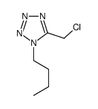 1-BUTYL-5-(CHLOROMETHYL)-1H-TETRAZOLE Structure