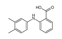 2-(3,4-dimethylanilino)benzoic acid Structure