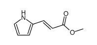 Methyl (E/Z)-3-(pyrrol-2-yl)propenoate Structure