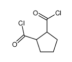 1,2-Cyclopentanedicarbonyldichloride(9CI) Structure