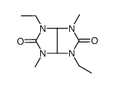 3,6-diethyl-1,4-dimethyl-3a,6a-dihydroimidazo[4,5-d]imidazole-2,5-dione Structure