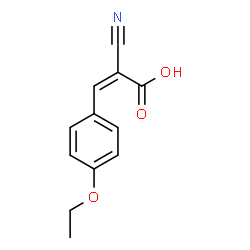 2-Propenoicacid,2-cyano-3-(4-ethoxyphenyl)-(9CI) picture