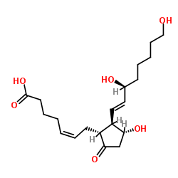 20-hydroxy Prostaglandin E2结构式