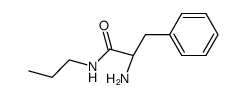 a-Amino-N-propylbenzenepropanamide HCl结构式