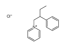 1-(2-phenylbutyl)pyridin-1-ium,chloride结构式