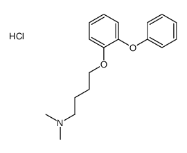 N,N-dimethyl-4-(2-phenoxyphenoxy)butan-1-amine,hydrochloride Structure