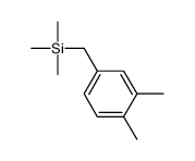 (3,4-dimethylphenyl)methyl-trimethylsilane结构式