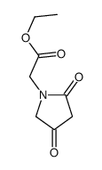 ethyl 2-(2,4-dioxopyrrolidin-1-yl)acetate Structure