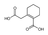 2-(羧基甲基)环己三烯-1-烯羧酸结构式