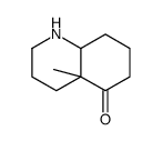 (4aS,8aS)-4a-methyl-1,2,3,4,6,7,8,8a-octahydroquinolin-5-one Structure