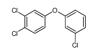 1,2-dichloro-4-(3-chlorophenoxy)benzene结构式