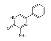 3-amino-5-phenyl-1H-pyrazin-2-one Structure