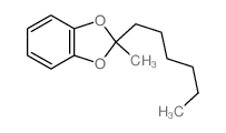 2-Hexyl-2-methyl-1,3-benzodioxole Structure