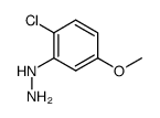 (2-chloro-5-methoxyphenyl)hydrazine结构式